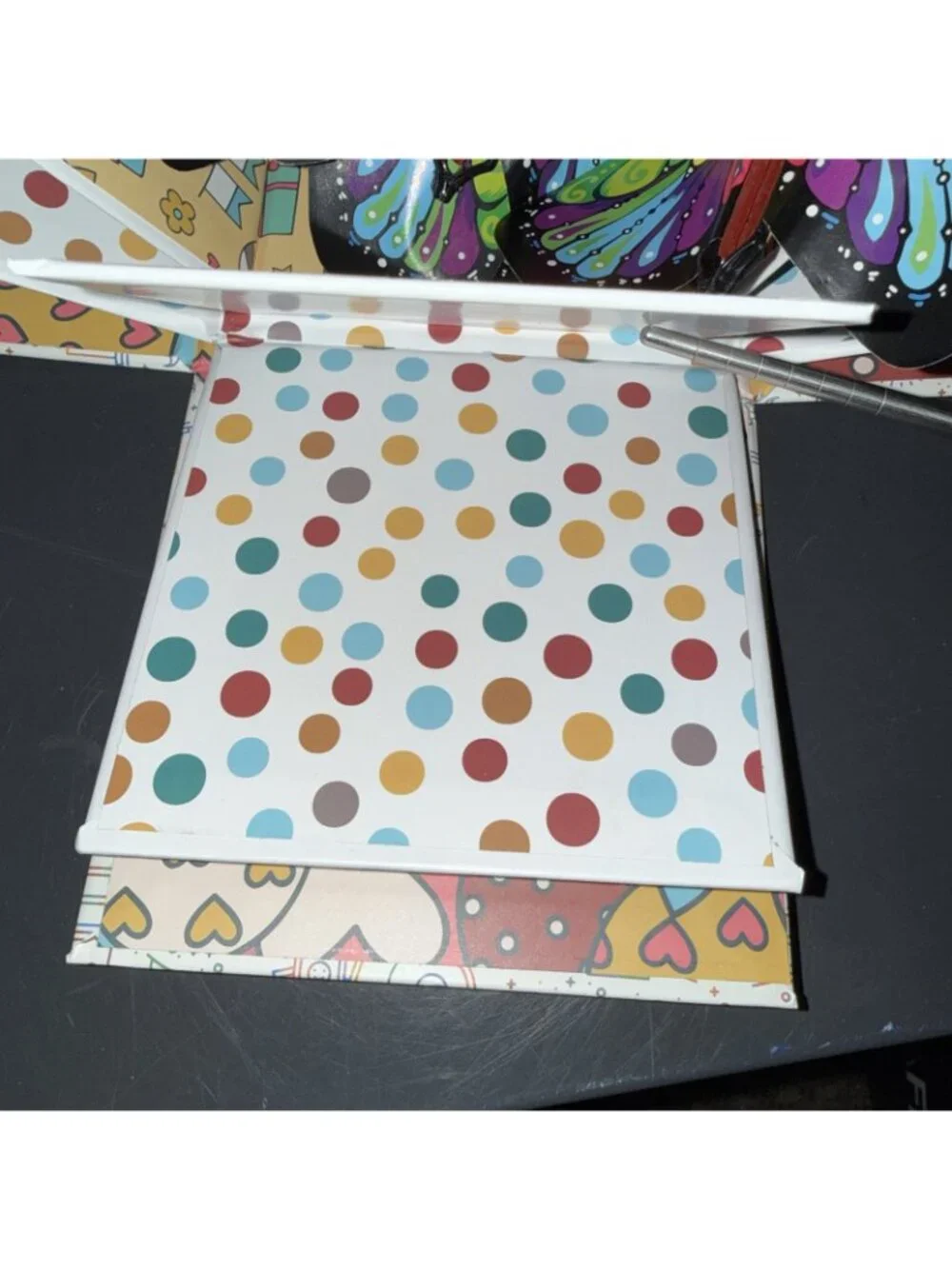 Send A Cake Butterfly Explosion Cake Box (No cake) 5 Butterflies 5”Lx5”Wx5”H